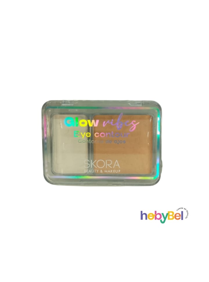 Contorno de ojos duo x1u - 3 paletas de colores (39557U)