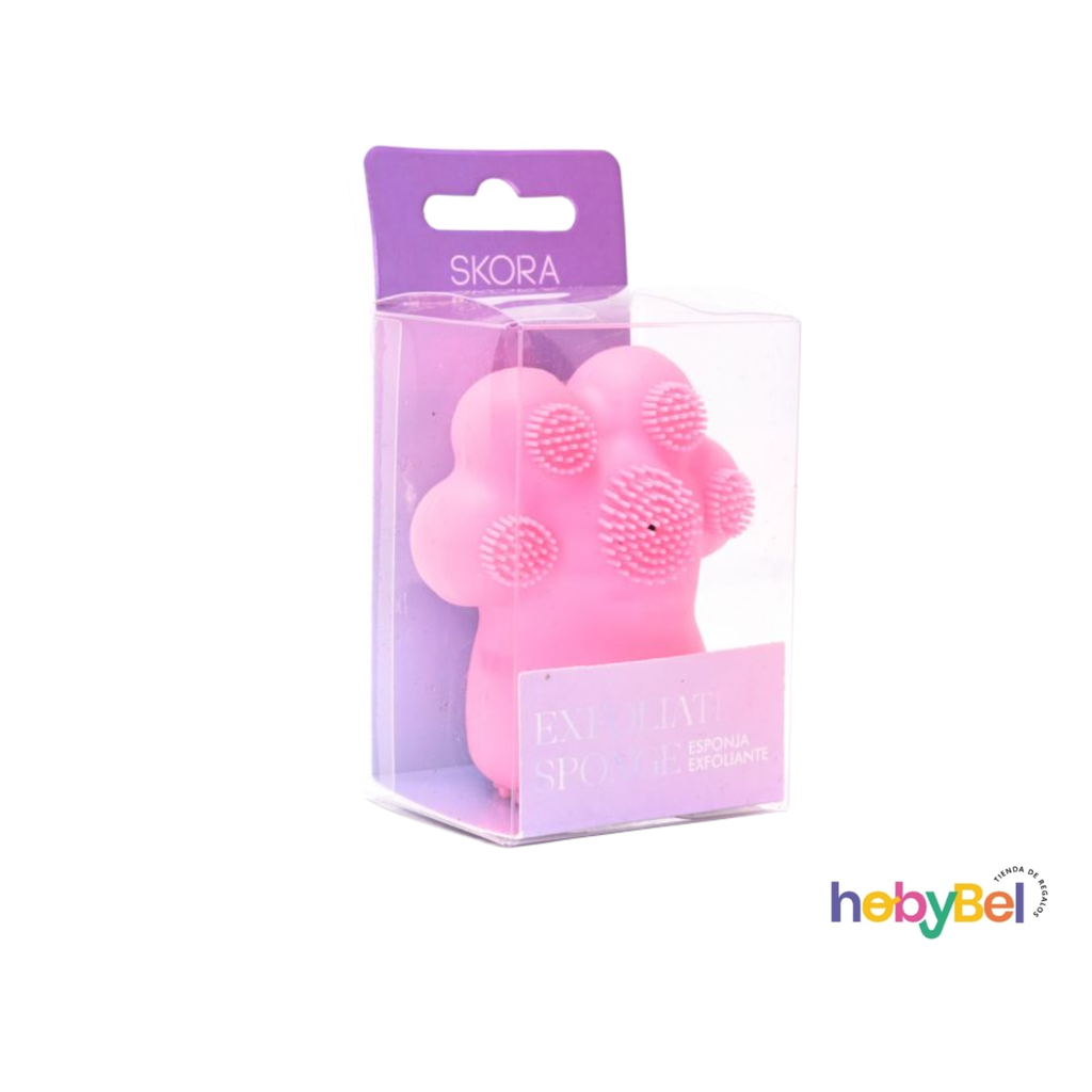 Limpiador exfoliante facial patita de gato x1u (38946U)