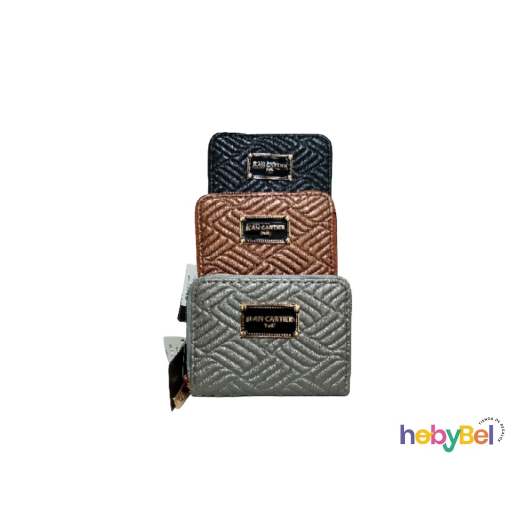 Billetera Jean Cartier Mateleasada chica x1u (JCBIL-022U)
