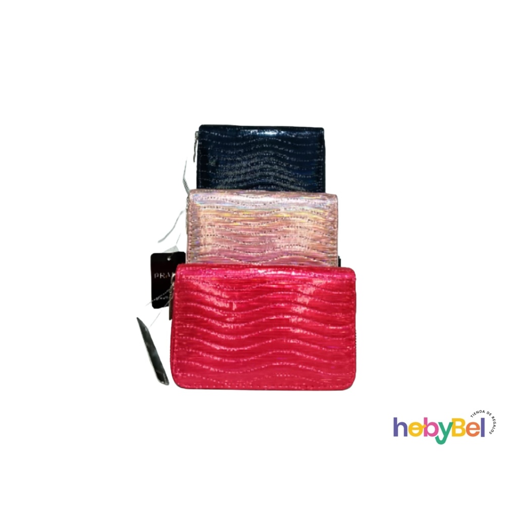 Billetera Brillosa x1u (BW-50125-2U)
