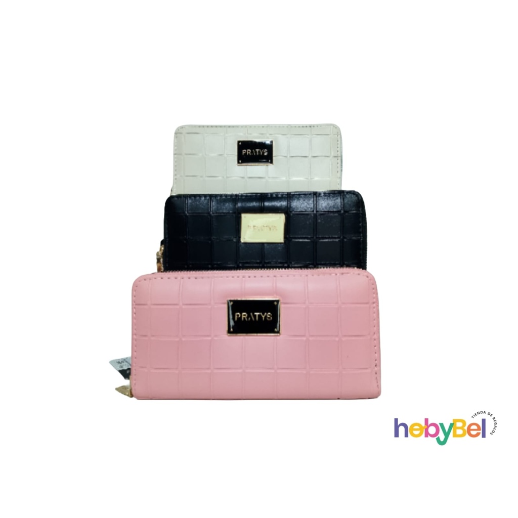 Billetera Pratys cuadritos x1u (CQ-87013U)