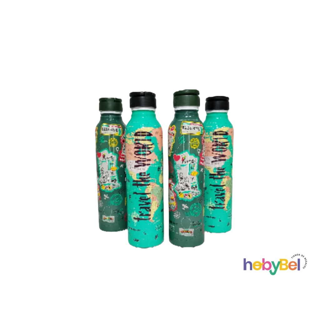 Botella aluminio Travel x1u (6270U)