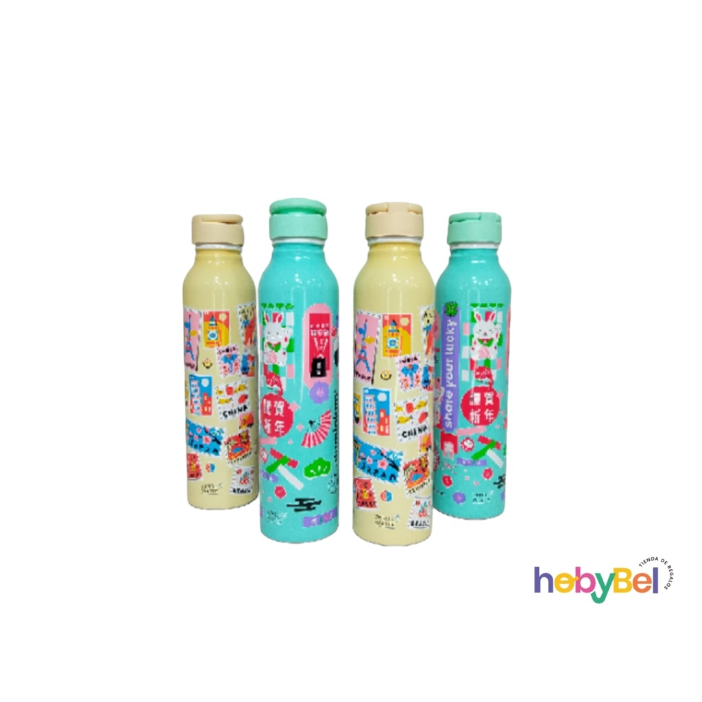 Botella aluminio Get Lucky x1u (6719U)