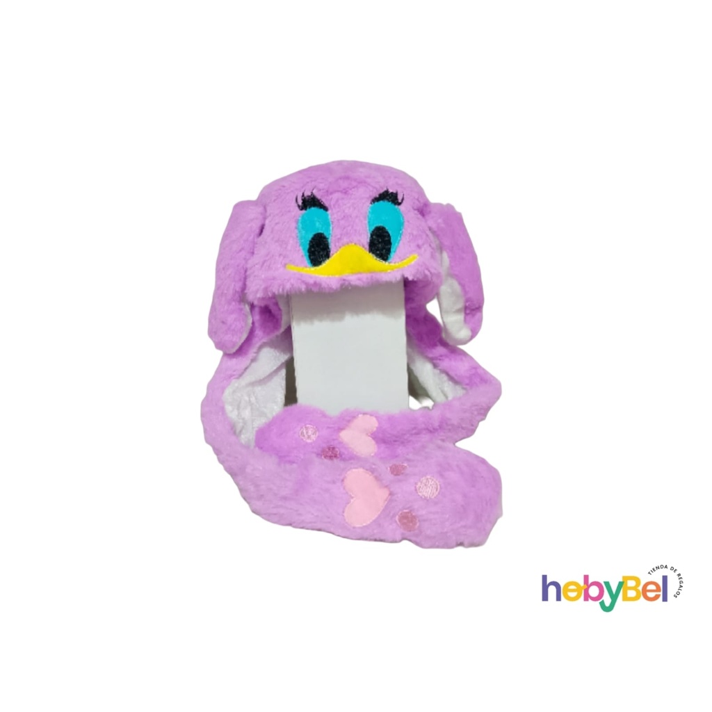 Gorro c/ orejas animados x1u (7689U)