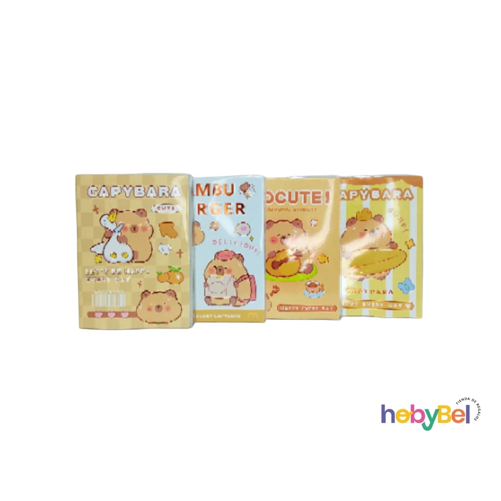 Libreta Capybara Socute mediano x1u (132474U)