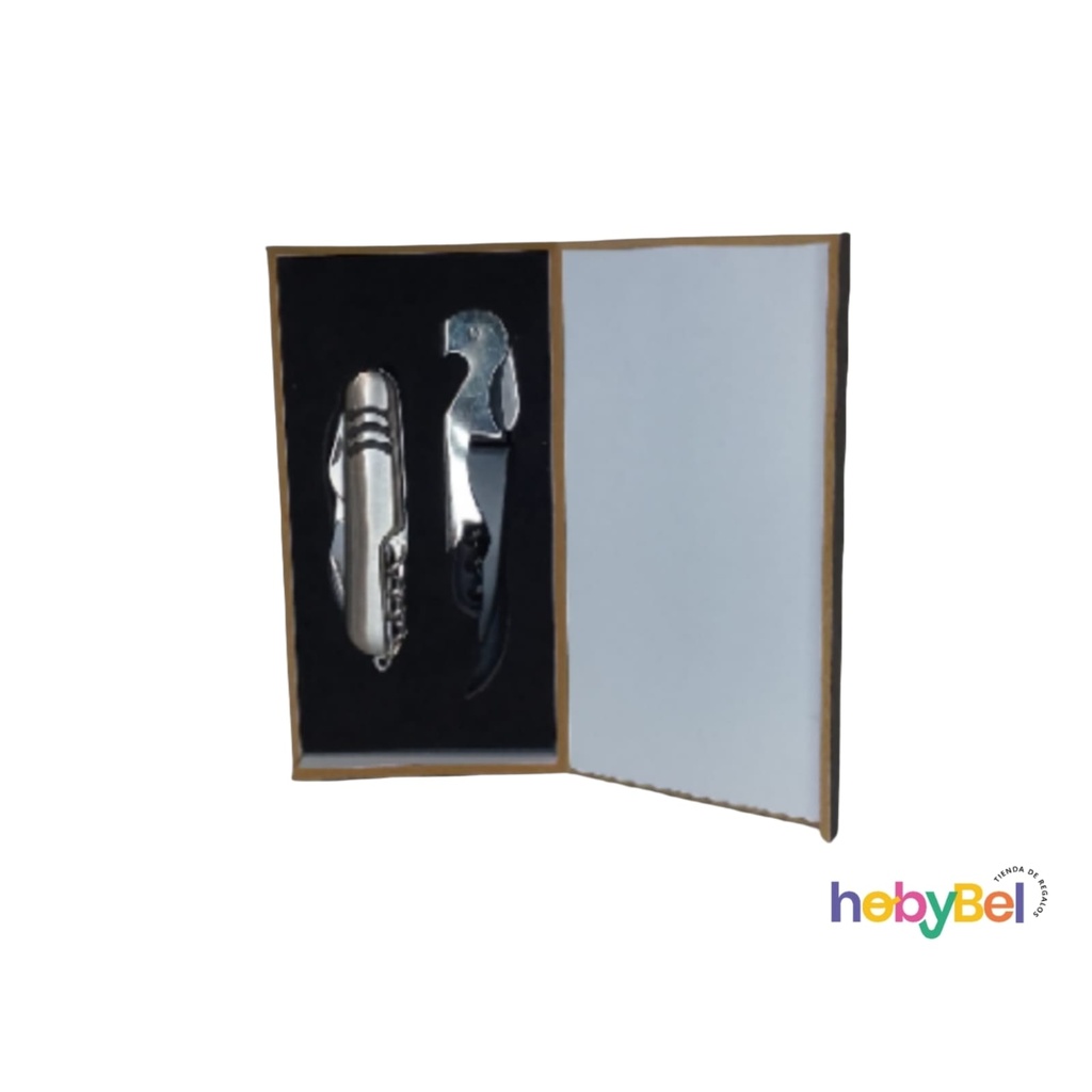 Set Cortapluma y Sacacorcho en C x1u (132525U)