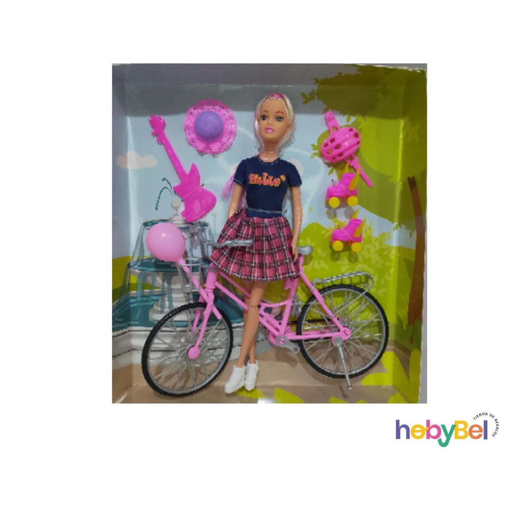 Muñeca Tiny bici en caja x1u (131292U)
