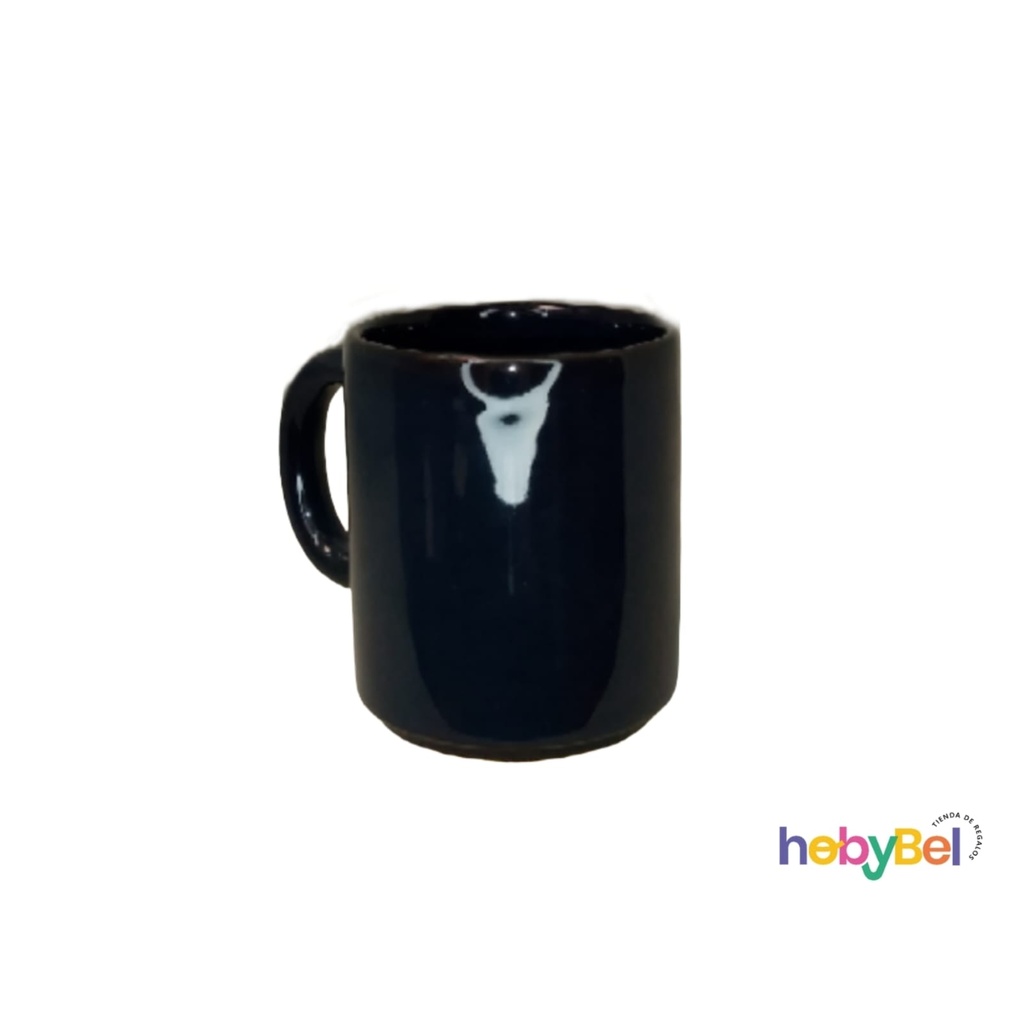 Taza Negra Recta (HB-13208U)