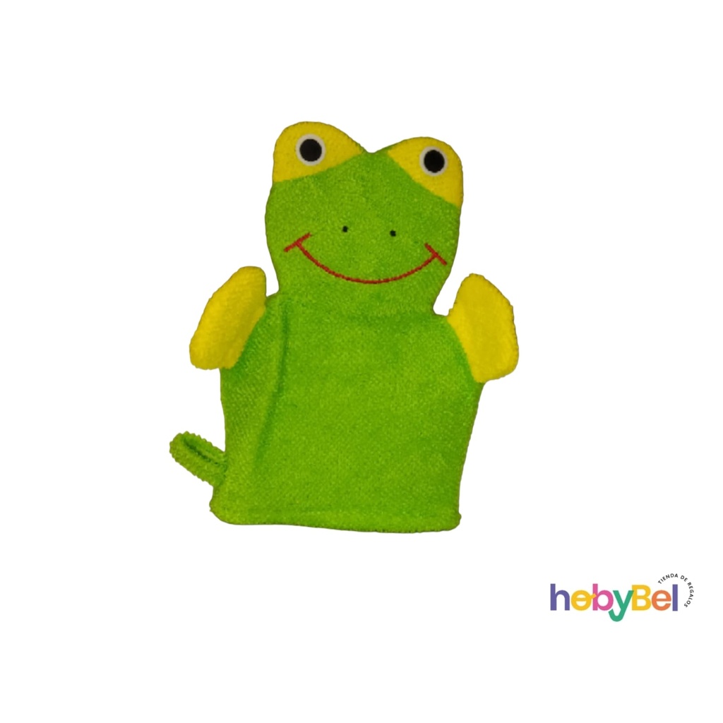 Guante exfoliante c/ formas x1u (132587U)