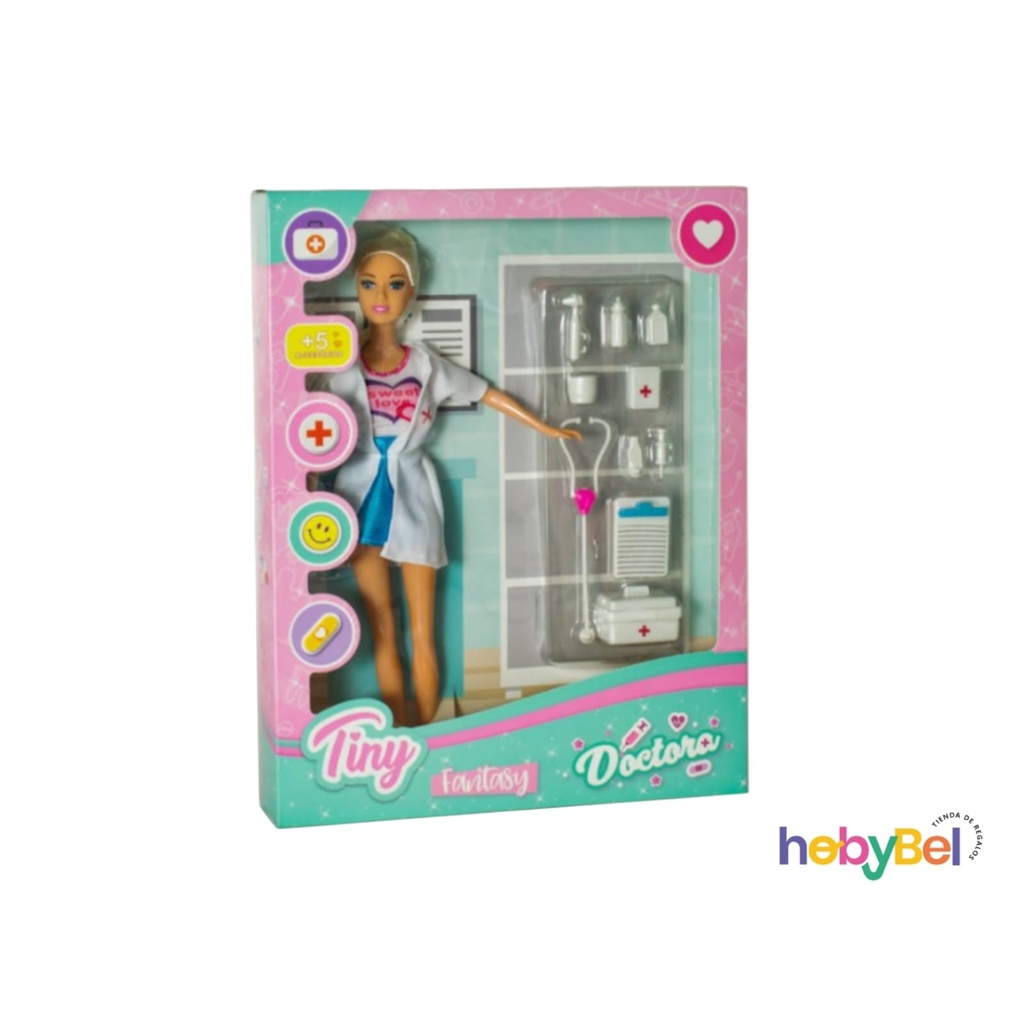 Muñeca Tiny Doctora x1u (131390U)