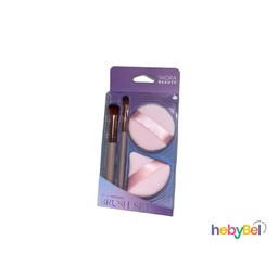 [38953] Set blender y brocha para difuminar maquillaje x4 -x1u(38953U)