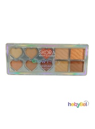 [39551] Sombras para ojos combinadas x10 tonos x1u (39551U)