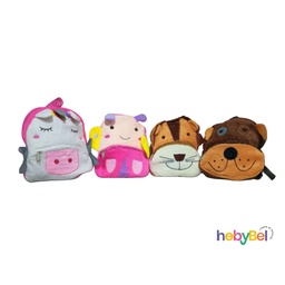 [BR2538] Mochila Animalitos Peluche x1u (BR2538U)