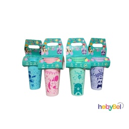 [6324] Set vasos Geo 500cc Fiesta Kids x6- x1u (6324U)