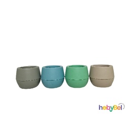 [1544] Maceta autoriego Bambú x1u (1544U)