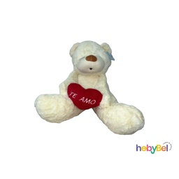 [054626] Peluche oso c/ corazon x1u (054626U)