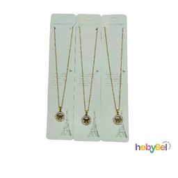 [126793] Collar acero Mariposa c/ strass x1u (126793U)